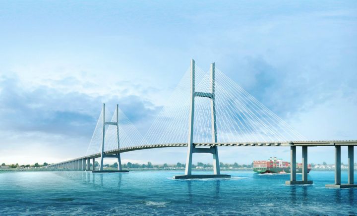 BIM模块化施工应用范例 —越南Cao lanh bridge（混凝土斜拉桥）的图10